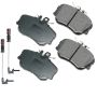 Akebono EUR645 Akebono EURO Ultra Premium Ceramic Disc Brake Pad Kit