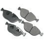 Akebono EUR682 Akebono EURO Ultra Premium Ceramic Disc Brake Pad Kit