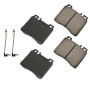Akebono EUR689 Akebono EURO Ultra Premium Ceramic Disc Brake Pad Kit