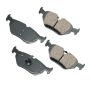 Akebono EUR763 Akebono EURO Ultra Premium Ceramic Disc Brake Pad Kit