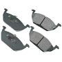 Akebono EUR768 Akebono EURO Ultra Premium Ceramic Disc Brake Pad Kit