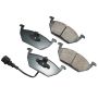Akebono EUR768A Akebono EURO Ultra Premium Ceramic Disc Brake Pad Kit