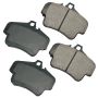 Akebono EUR776 Akebono EURO Ultra Premium Ceramic Disc Brake Pad Kit