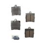 Akebono EUR779 Akebono EURO Ultra Premium Ceramic Disc Brake Pad Kit