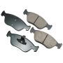 Akebono EUR783 Akebono EURO Ultra Premium Ceramic Disc Brake Pad Kit