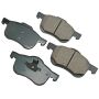 Akebono EUR794 Akebono EURO Ultra Premium Ceramic Disc Brake Pad Kit