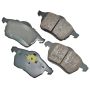 Akebono EUR840A Akebono EURO Ultra Premium Ceramic Disc Brake Pad Kit