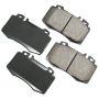 Akebono EUR847 Akebono EURO Ultra Premium Ceramic Disc Brake Pad Kit