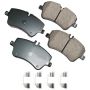 Akebono EUR872A Akebono EURO Ultra Premium Ceramic Disc Brake Pad Kit
