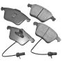 Akebono EUR915 Akebono EURO Ultra Premium Ceramic Disc Brake Pad Kit