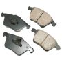 Akebono EUR915A Akebono EURO Ultra Premium Ceramic Disc Brake Pad Kit