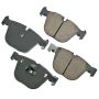 Akebono EUR919 Akebono EURO Ultra Premium Ceramic Disc Brake Pad Kit