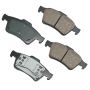 Akebono EUR973 Akebono EURO Ultra Premium Ceramic Disc Brake Pad Kit