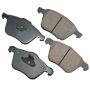 Akebono EUR979 Akebono EURO Ultra Premium Ceramic Disc Brake Pad Kit