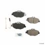 Akebono EUR987 Akebono EURO Ultra Premium Ceramic Disc Brake Pad Kit