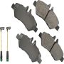 Akebono SDF1317 Akebono Severe Duty Ultra Premium Ceramic Disc Brake Pad Kit
