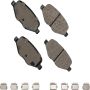 Akebono SDF1377A Akebono Severe Duty Ultra Premium Ceramic Disc Brake Pad Kit
