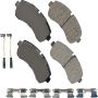 Akebono SDF1699 Akebono Severe Duty Ultra Premium Ceramic Disc Brake Pad Kit