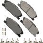 Akebono SDF1767 Akebono Severe Duty Ultra Premium Ceramic Disc Brake Pad Kit