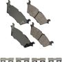 Akebono SDF1790 Akebono Severe Duty Ultra Premium Ceramic Disc Brake Pad Kit