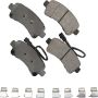 Akebono SDF1840 Akebono Severe Duty Ultra Premium Ceramic Disc Brake Pad Kit