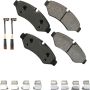Akebono SDF2201 Akebono Severe Duty Ultra Premium Ceramic Disc Brake Pad Kit