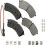 Akebono SDF2280A Akebono Severe Duty Ultra Premium Ceramic Disc Brake Pad Kit