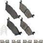 Akebono SDF2383 Akebono Severe Duty Ultra Premium Ceramic Disc Brake Pad Kit