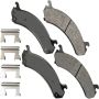 Akebono SDF784 Akebono Severe Duty Ultra Premium Ceramic Disc Brake Pad Kit