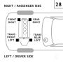 ANCHOR MOUNTS 2989 ENGINE MNT FRONT RIGHT