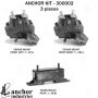 ANCHOR MOUNTS 300002 ENGINE MNT KIT