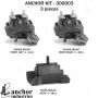 ANCHOR MOUNTS 300003 ENGINE MNT KIT