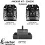 ANCHOR MOUNTS 300005 ENGINE MNT KIT