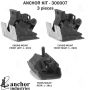 ANCHOR MOUNTS 300007 ENGINE MNT KIT