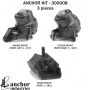 ANCHOR MOUNTS 300008 ENGINE MNT KIT
