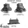ANCHOR MOUNTS 300010 ENGINE MNT KIT