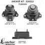 ANCHOR MOUNTS 300010 ENGINE MNT KIT
