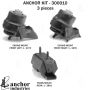 ANCHOR MOUNTS 300010 ENGINE MNT KIT