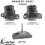 ANCHOR MOUNTS 300017 ENGINE MNT KIT