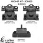 ANCHOR MOUNTS 300025 ENGINE MNT KIT