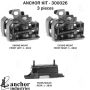ANCHOR MOUNTS 300026 ENGINE MNT KIT