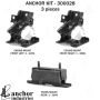 ANCHOR MOUNTS 300028 ENGINE MNT KIT