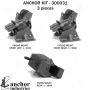 ANCHOR MOUNTS 300031 ENGINE MNT KIT