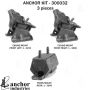 ANCHOR MOUNTS 300032 ENGINE MNT KIT