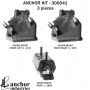 ANCHOR MOUNTS 300041 ENGINE MNT KIT