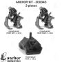 ANCHOR MOUNTS 300043 ENGINE MNT KIT