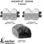 ANCHOR MOUNTS 300049 ENGINE MNT KIT