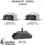 ANCHOR MOUNTS 300051 ENGINE MNT KIT