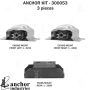 ANCHOR MOUNTS 300053 ENGINE MNT KIT