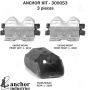 ANCHOR MOUNTS 300053 ENGINE MNT KIT